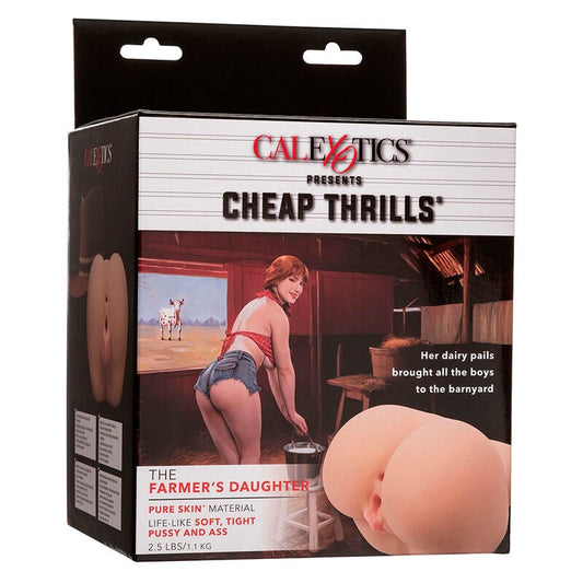 CALEXOTICS - THE FARMERS DAUGHTER DOUBLE REALISTIC MASTURBATOR FLESH - Toys "n" Us
