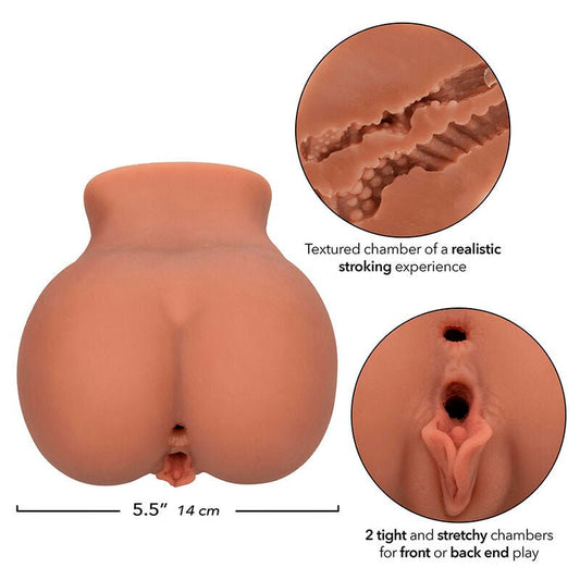 CALEXOTICS - THE ROLLER BABE DOUBLE REALISTIC MASTURBATOR FLESH - Toys "n" Us