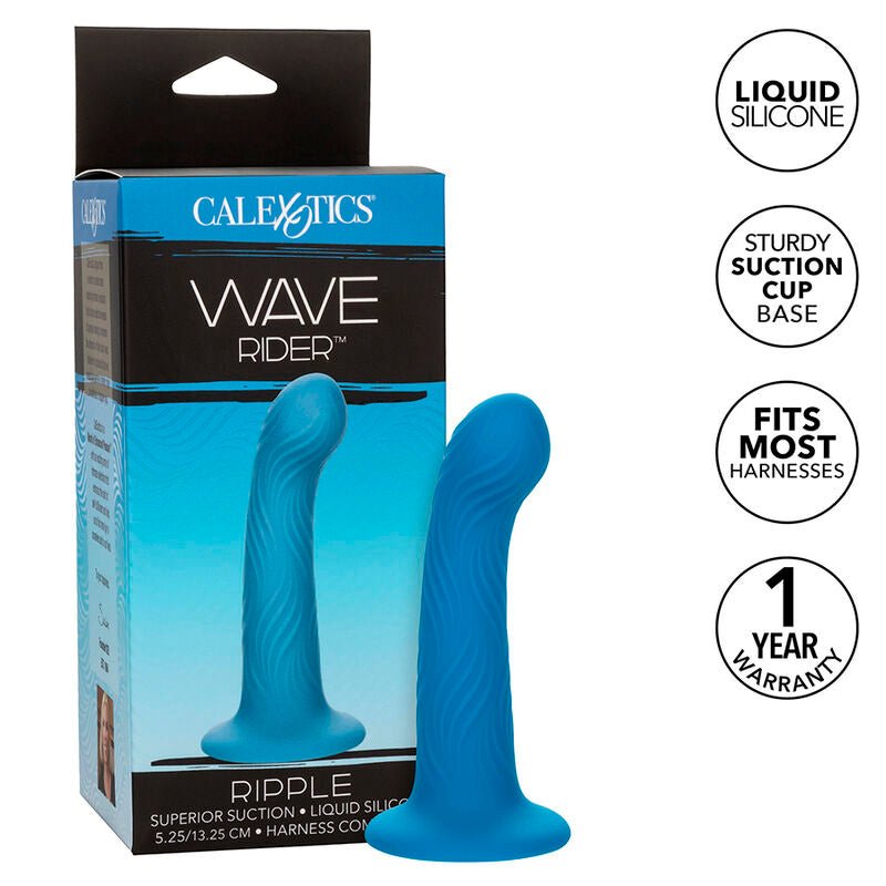 CALEXOTICS - WAVE RIDER RIPPLE ANAL PLUG BLUE - Toys "n" Us