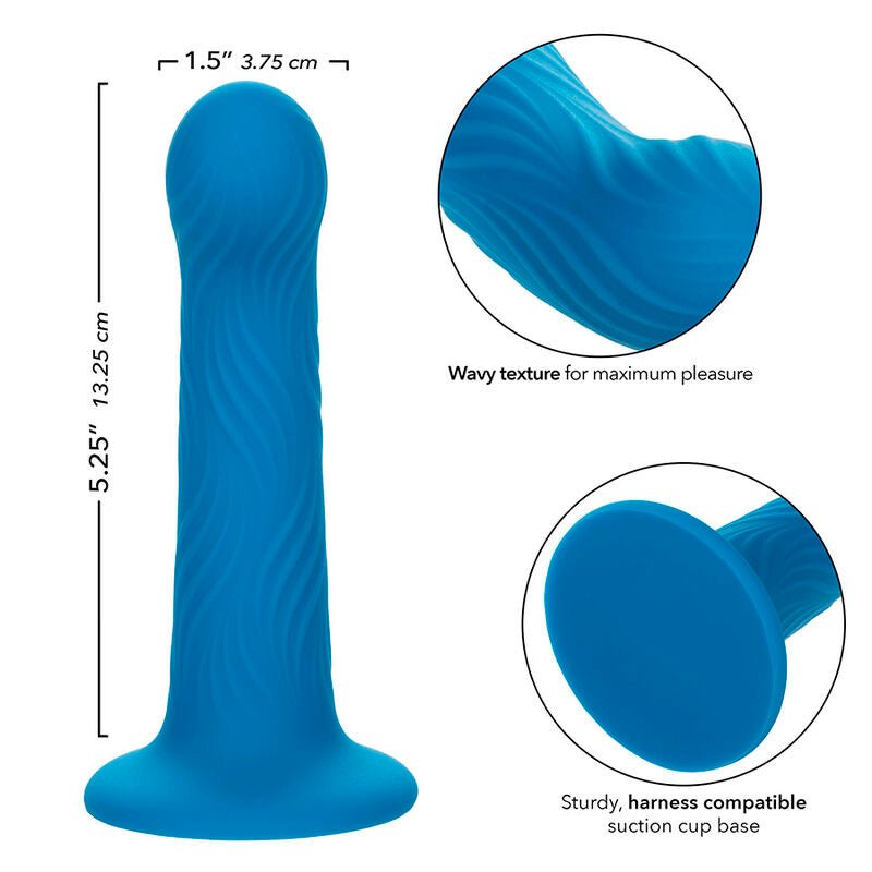 CALEXOTICS - WAVE RIDER RIPPLE ANAL PLUG BLUE - Toys "n" Us