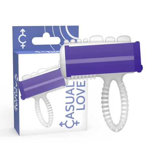 CASUAL LOVE - LÍNGUA VIBRADORA DE ANEL LILAC - Toys "n" Us