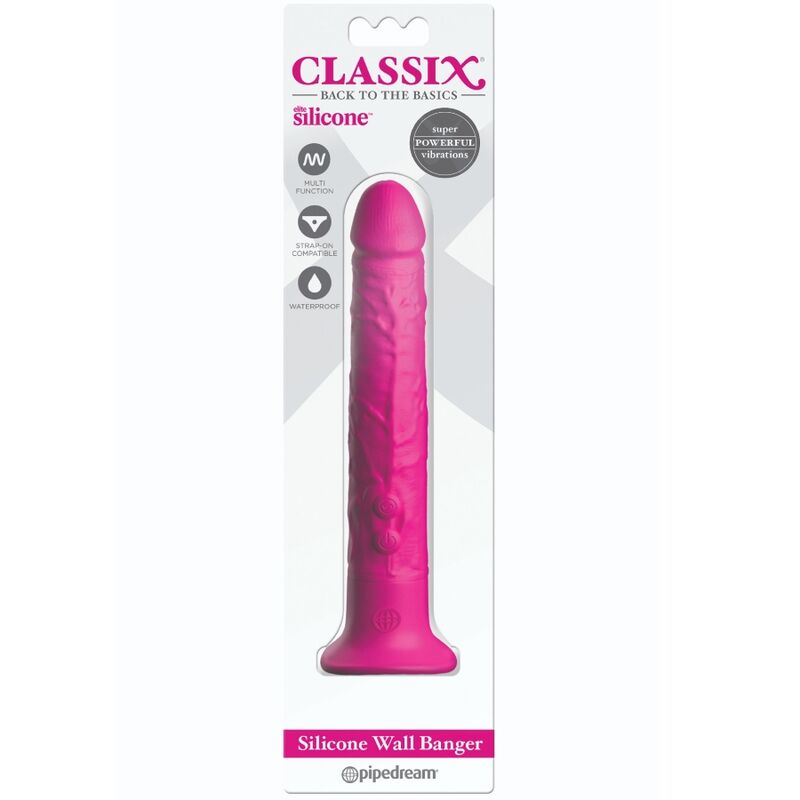 CLASSIX - DILDO DE SILICONE WALL BANGER 15 CM ROSA - Toys "n" Us