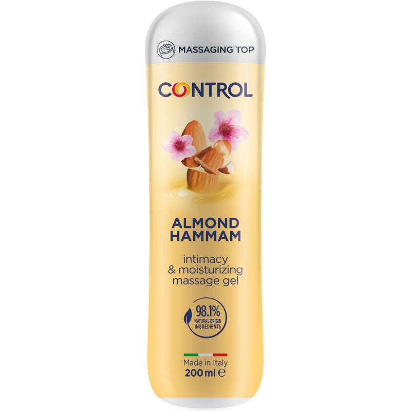 CONTROL - ALMOND HAMMAM MASSAGE GEL 3 IN 1 200 ML - Toys "n" Us