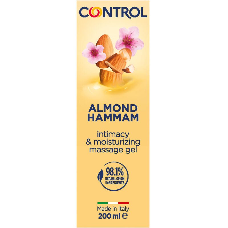 CONTROL - ALMOND HAMMAM MASSAGE GEL 3 IN 1 200 ML - Toys "n" Us