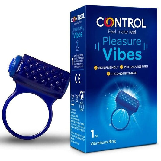 CONTROL - ANEL VIBRATÓRIO PLEASURE VIBES - Toys "n" Us