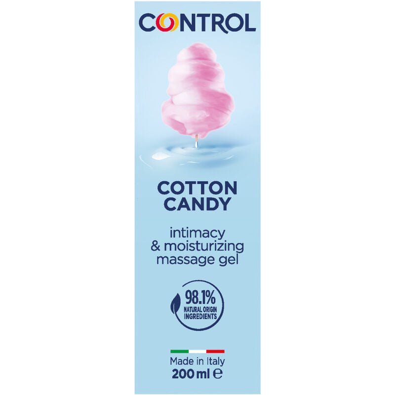 CONTROL - COTTON CANDY MASSAGE GEL 3 IN 1 200 ML - Toys "n" Us