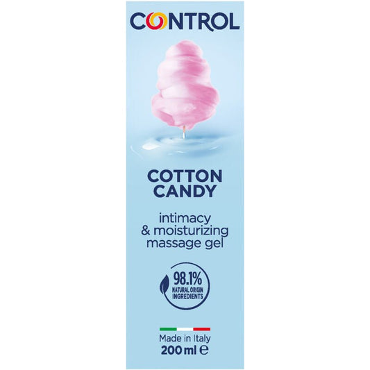 CONTROL - COTTON CANDY MASSAGE GEL 3 IN 1 200 ML - Toys "n" Us