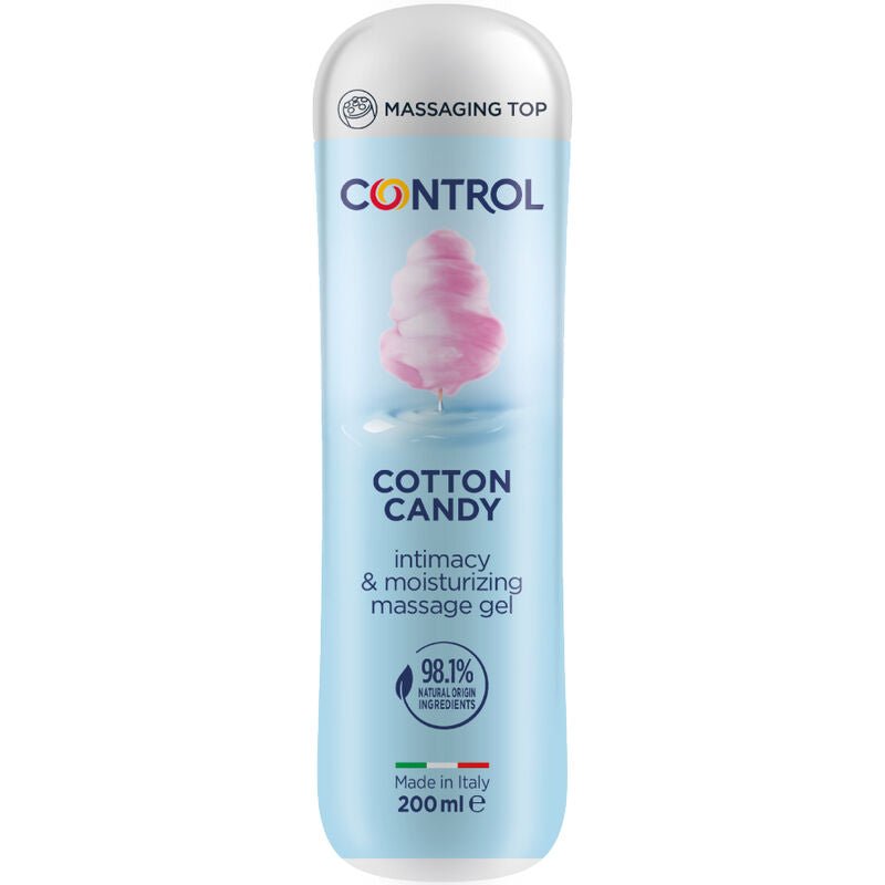 CONTROL - COTTON CANDY MASSAGE GEL 3 IN 1 200 ML - Toys "n" Us