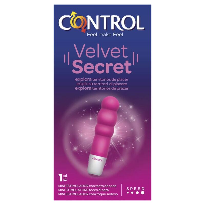 CONTROL - MINI ESTIMULADOR SECRETO DE VELUDO - Toys "n" Us