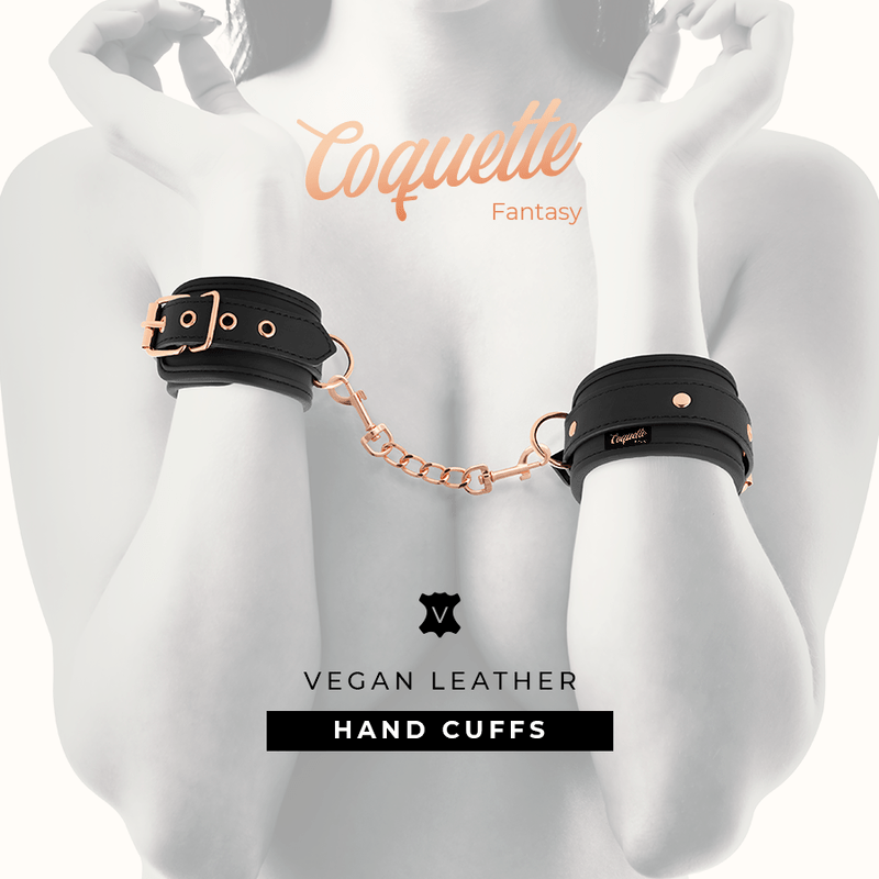 COQUETTE CHIC DESIRE - ALGEMAS DE COURO FANTASY VEGAN COM FORRO DE NOPRENE - Toys "n" Us