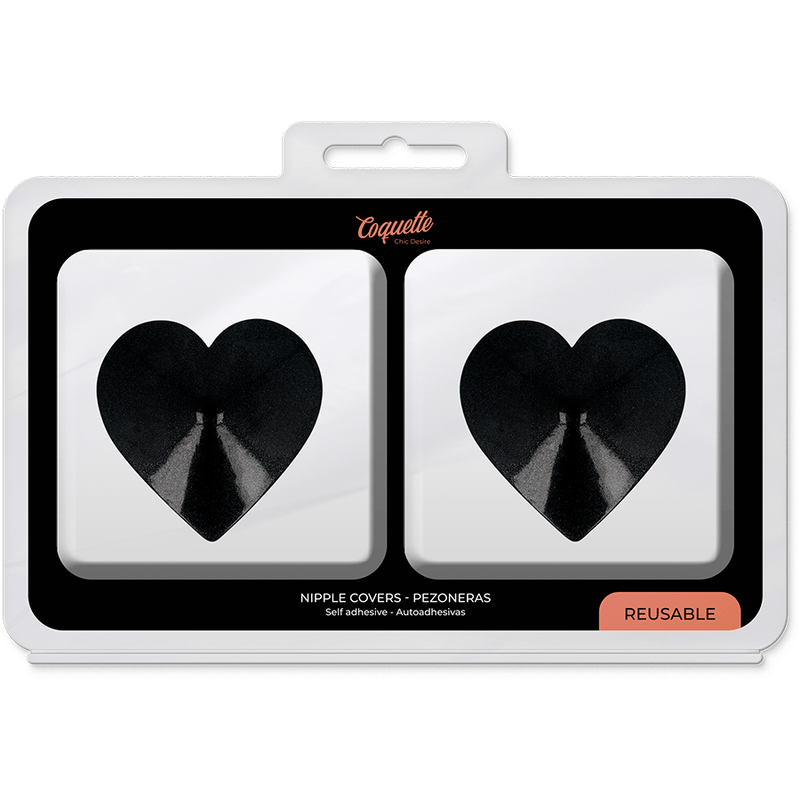 COQUETTE CHIC DESIRE - CAPAS DE BICOS BLACK HEARTS - Toys "n" Us