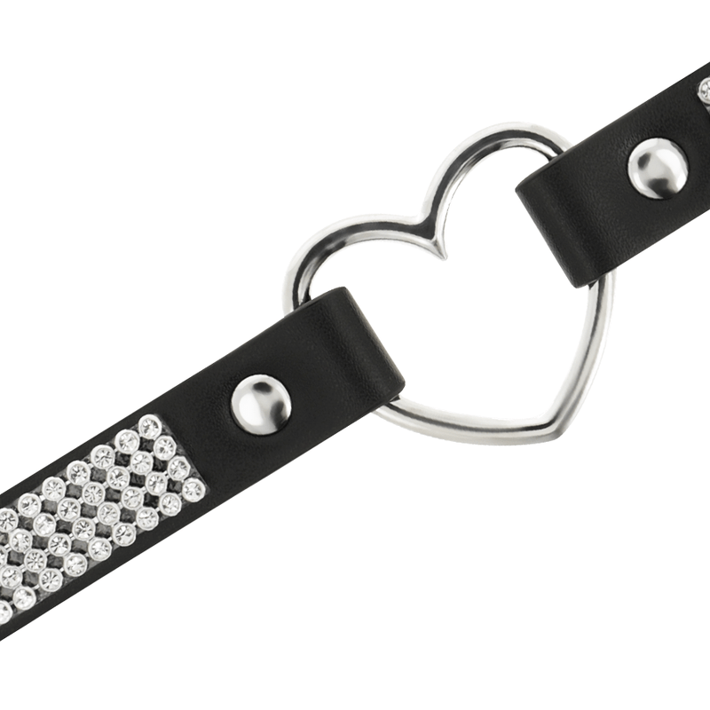 COQUETTE CHIC DESIRE - GARGANTILHA DE COURO VEGANO COM CORAO - Toys "n" Us