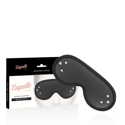 COQUETTE CHIC DESIRE - MSCARA DE COURO FANTASY VEGAN COM FORRO DE NEOPRENE - Toys "n" Us
