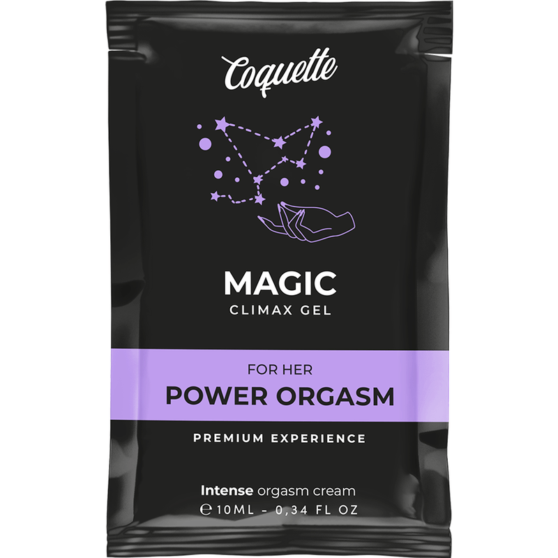 COQUETTE CHIC DESIRE - POCKET MAGIC CLIMAX GEL PARA SEU ORGASMO GEL DE MELHORIA 10 ML - Toys "n" Us