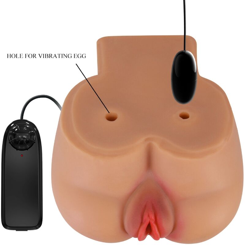 CRAZY BULL - KYLIE ASS VIBRATOR WITH REALISTIC VAGINA AND ANUS FLESH REMOTE CONTROL - Toys "n" Us