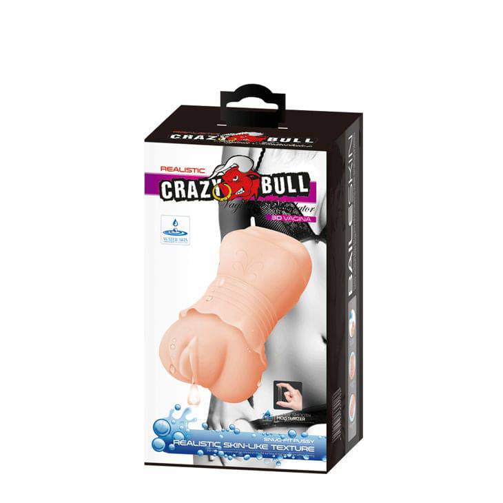 CRAZY BULL - MASTURBADOR DE PELE DE GUA VAGINA MODELO 2 - Toys "n" Us
