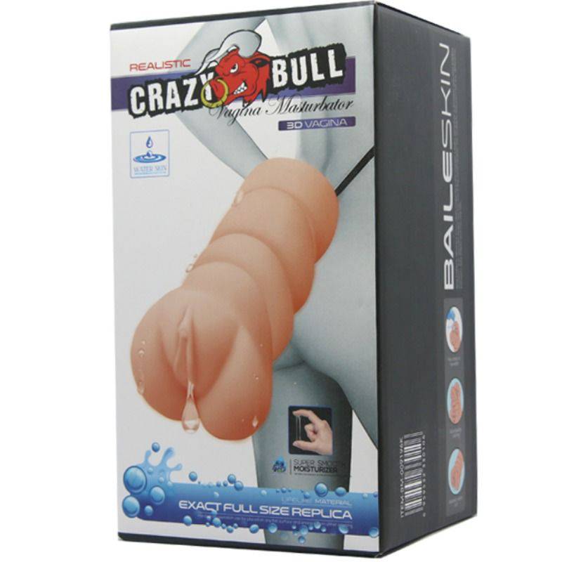 CRAZY BULL - MASTURBADOR DE PELE DE GUA VAGINA MODELO 3 - Toys "n" Us