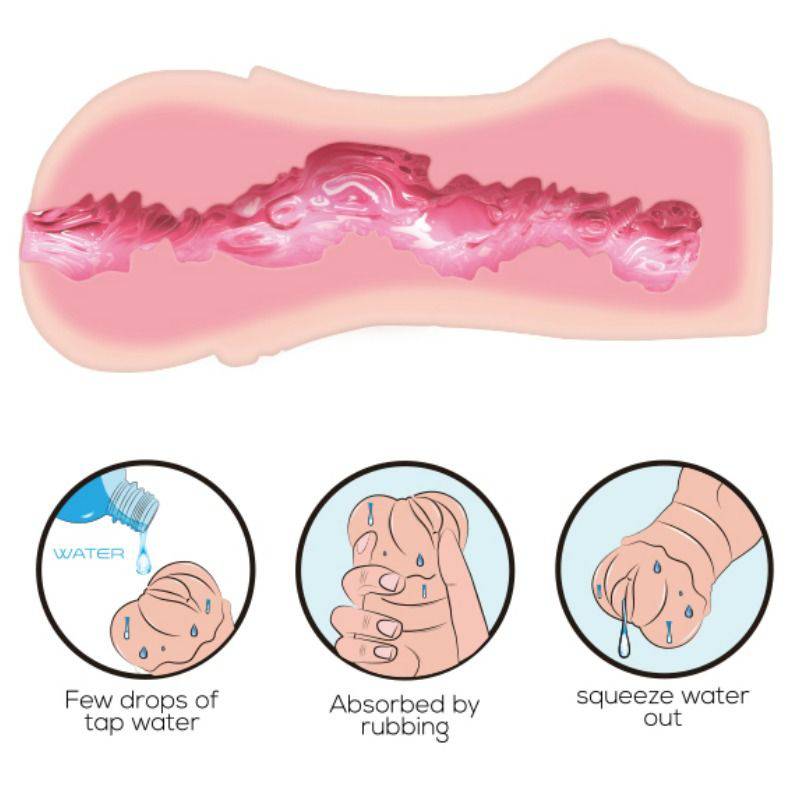 CRAZY BULL - MASTURBADOR DE VAGINA PELE DE GUA - Toys "n" Us