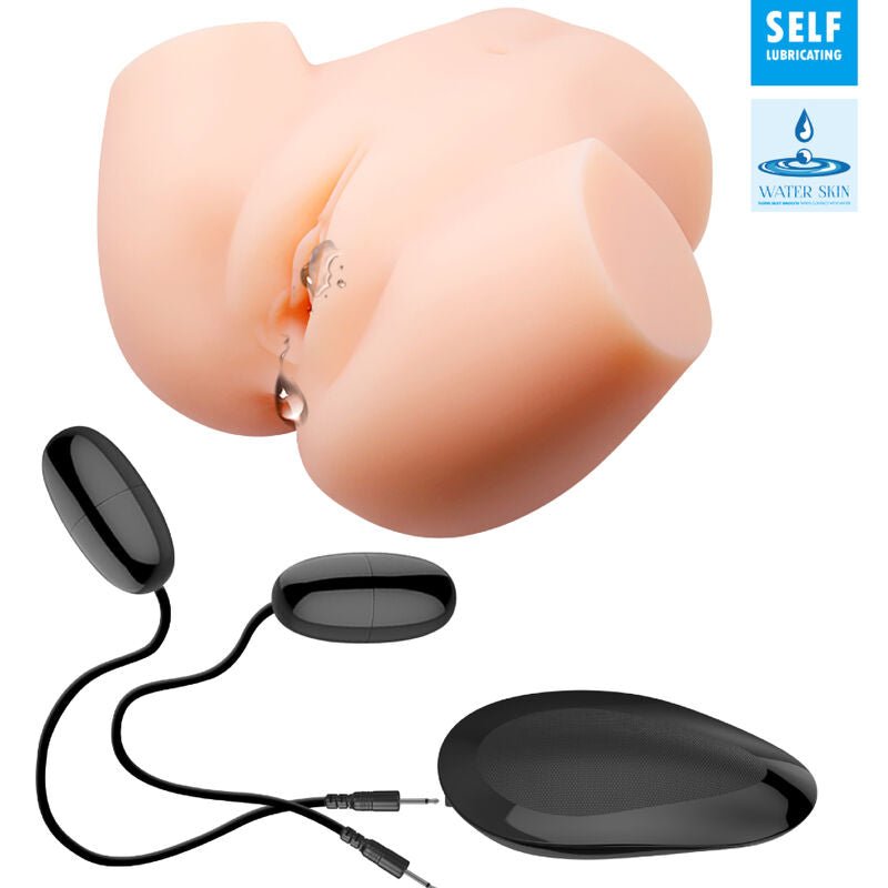 CRAZY BULL - REALISTIC VAGINA AND ANUS DOUBLE VIBRATION - Toys "n" Us