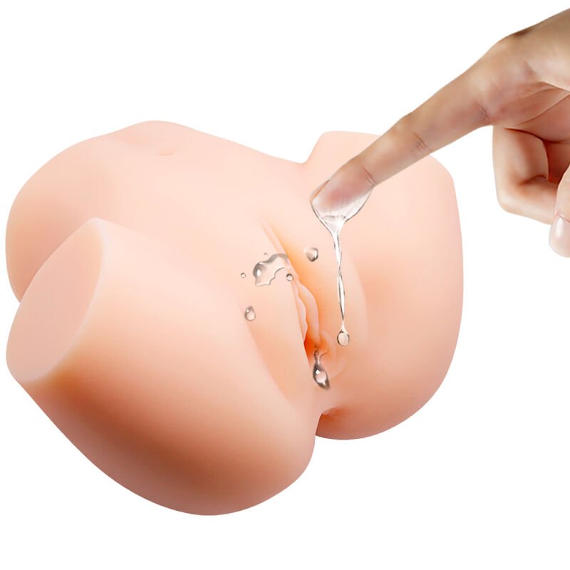 CRAZY BULL - REALISTIC VAGINA AND ANUS DOUBLE VIBRATION - Toys "n" Us