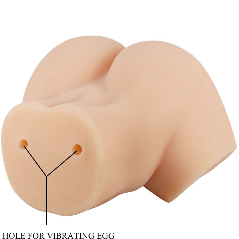 CRAZY BULL - REALISTIC VAGINA AND ANUS HAILEY VIBRATOR - Toys "n" Us