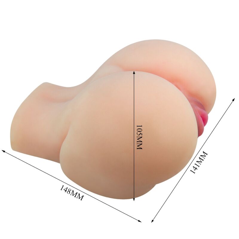 CRAZY BULL - REALISTIC VAGINA AND ANUS KYLIE VIBRATOR - Toys "n" Us