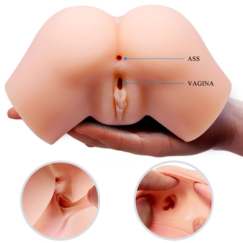 CRAZY BULL - REALISTIC VAGINA AND ANUS SAMANTHA VIBRATOR - Toys "n" Us