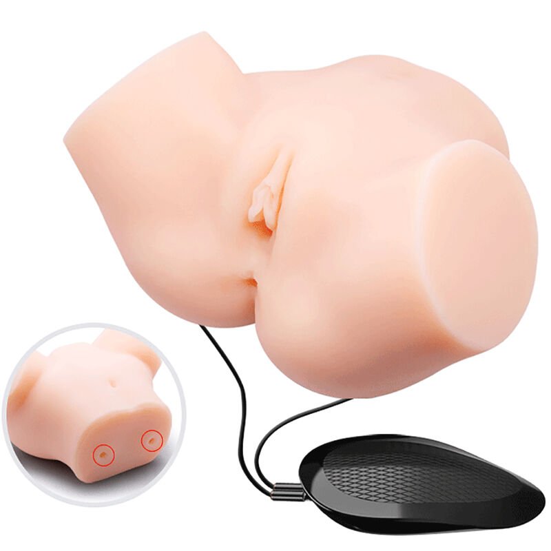 CRAZY BULL - REALISTIC VAGINA AND ANUS SAMANTHA VIBRATOR - Toys "n" Us