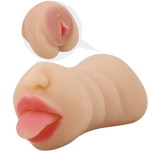 CRAZY BULL - SARAH MASTUBADOR EM FORMA DE VAGINA DUPLA ENTRADA - Toys "n" Us