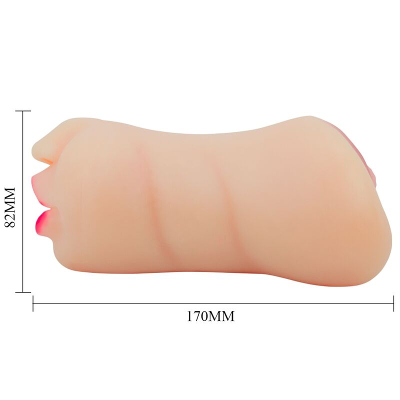 CRAZY BULL - ZOEY VAGINA - SHAPED MASTUBADOR DUAL ENTRY - Toys "n" Us