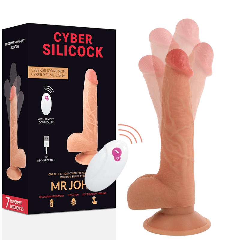 CYBER SILICOCK - CONTROLE REMOTO REALÍSTICO MR JOHN 23.88 CM - O - 4.3 CM - Toys "n" Us