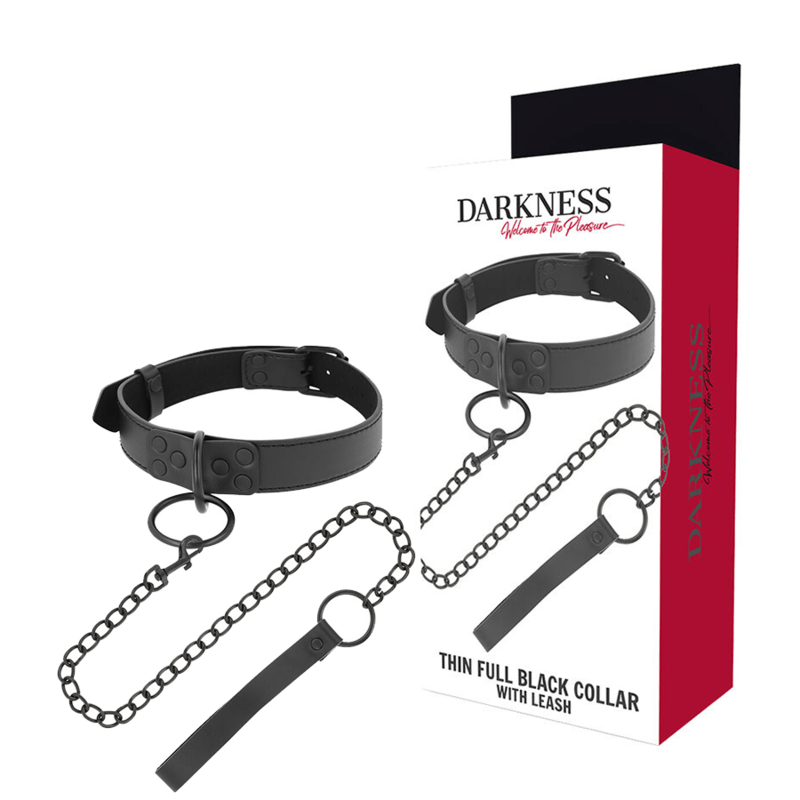 DARKNESS - COLAR PRETO COM CORRENTE - Toys "n" Us