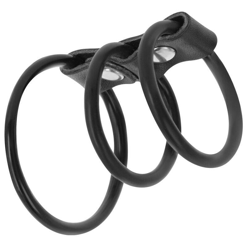 DARKNESS - CONJUNTO DE 3 ANÉIS PARA O PÉNIS FLEXÍVEIS - Toys "n" Us