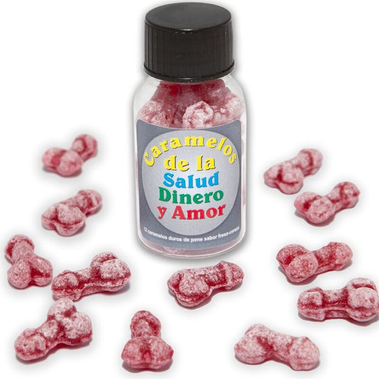 DIABLO PICANTE - 12 HEALTH - MONEY - LOVE CANDIES PENIS SHAPE STRAWBERRY/CHERRY - Toys "n" Us