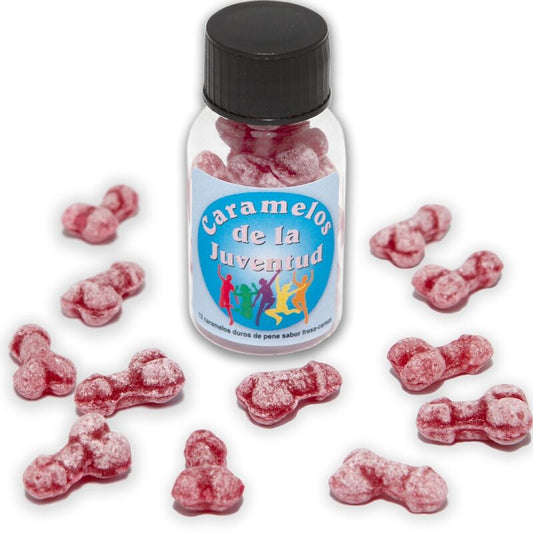 DIABLO PICANTE - 12 YOUTH CANDIES PENIS SHAPE STRAWBERRY/CHERRY - Toys "n" Us