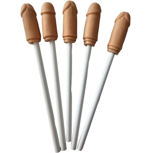 DIABLO PICANTE - 5 PENCILS WITH NATURAL PENIS TIP - Toys "n" Us