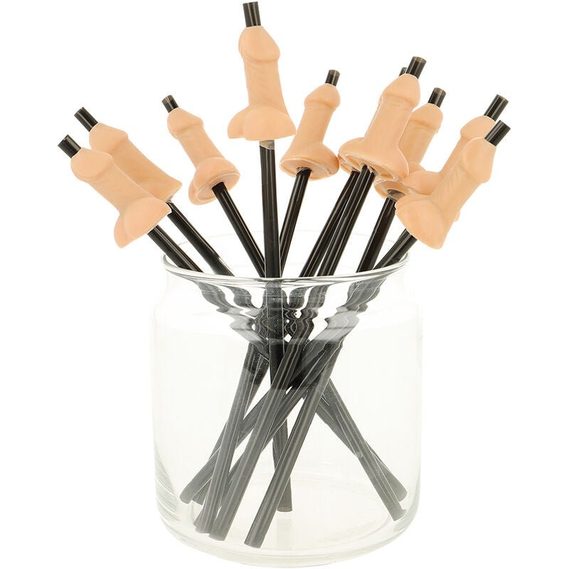 DIABLO PICANTE - BAG OF 10 NATURAL PENIS STRAWS - Toys "n" Us
