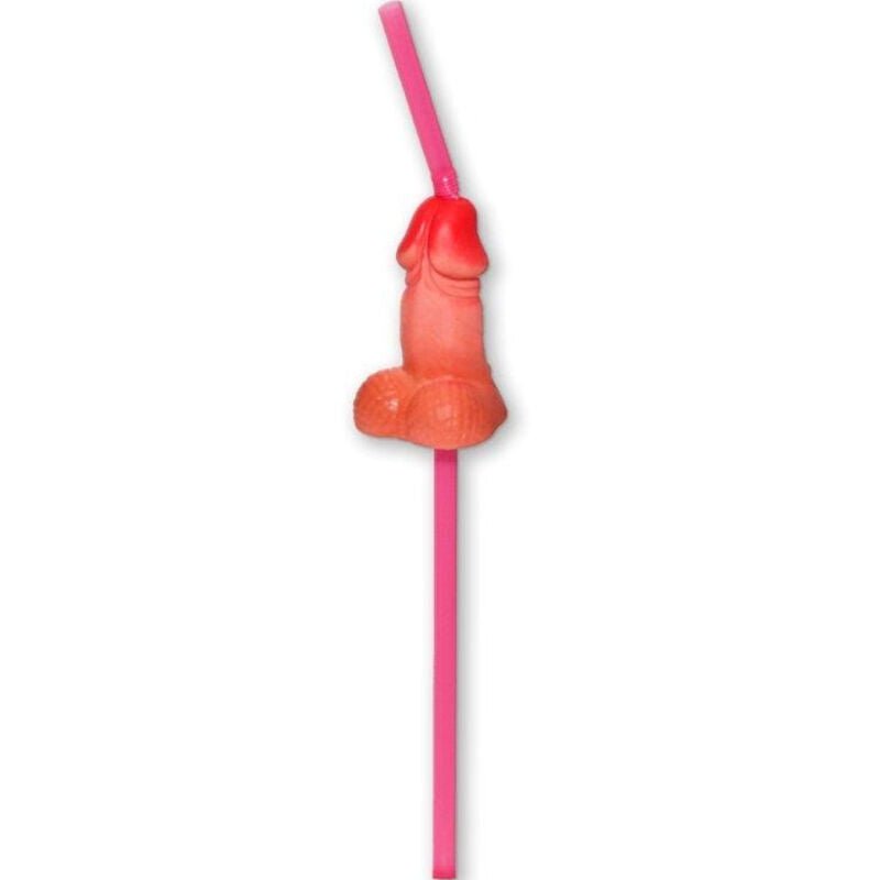 DIABLO PICANTE - BAG OF 5 NATURAL BIG PENIS STRAWS - Toys "n" Us