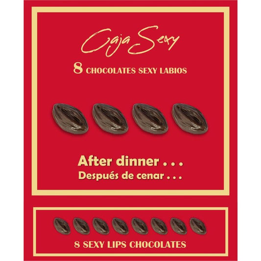DIABLO PICANTE - BOX OF 8 VAGINA - SHAPED CHOCOLATES - Toys "n" Us