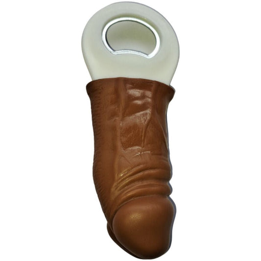 DIABLO PICANTE - BROWN RUBBER PENIS SHAPED OPENER - Toys "n" Us