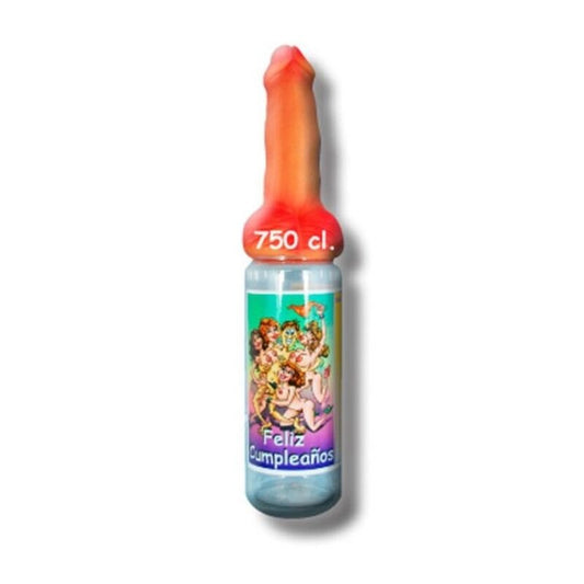DIABLO PICANTE - GARRAFA DE ALIMENTAÇÃO PARA PÊNIS CARNE DE ANIVERSÁRIO 750 ML - Toys "n" Us