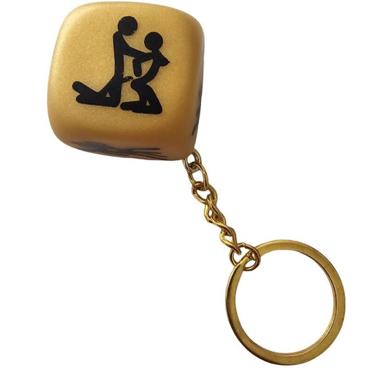 DIABLO PICANTE - GOLDEN DICE KEYCHAIN WITH POSES - Toys "n" Us