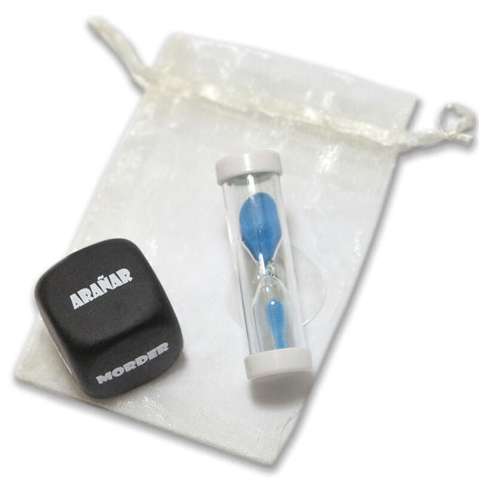 DIABLO PICANTE - SACO DE JOGO COM DADOS DE SADO 3 MM x 3 MM + Ampulheta - Toys "n" Us