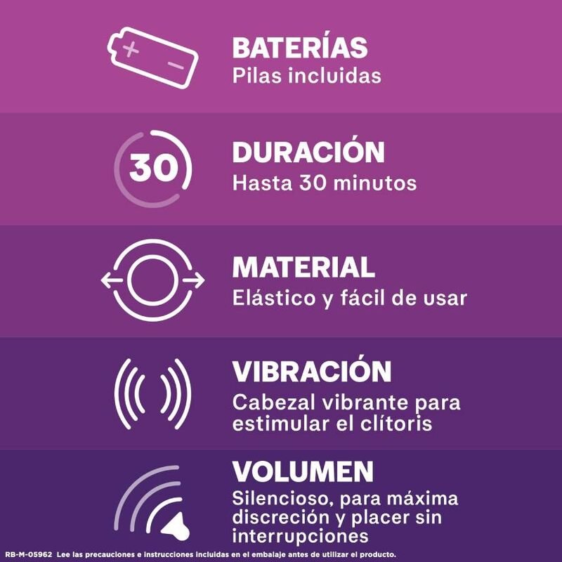 DUREX - ANEL PARA PÉNIS VIBRANTE INTENSO DIABLILLO - Toys "n" Us