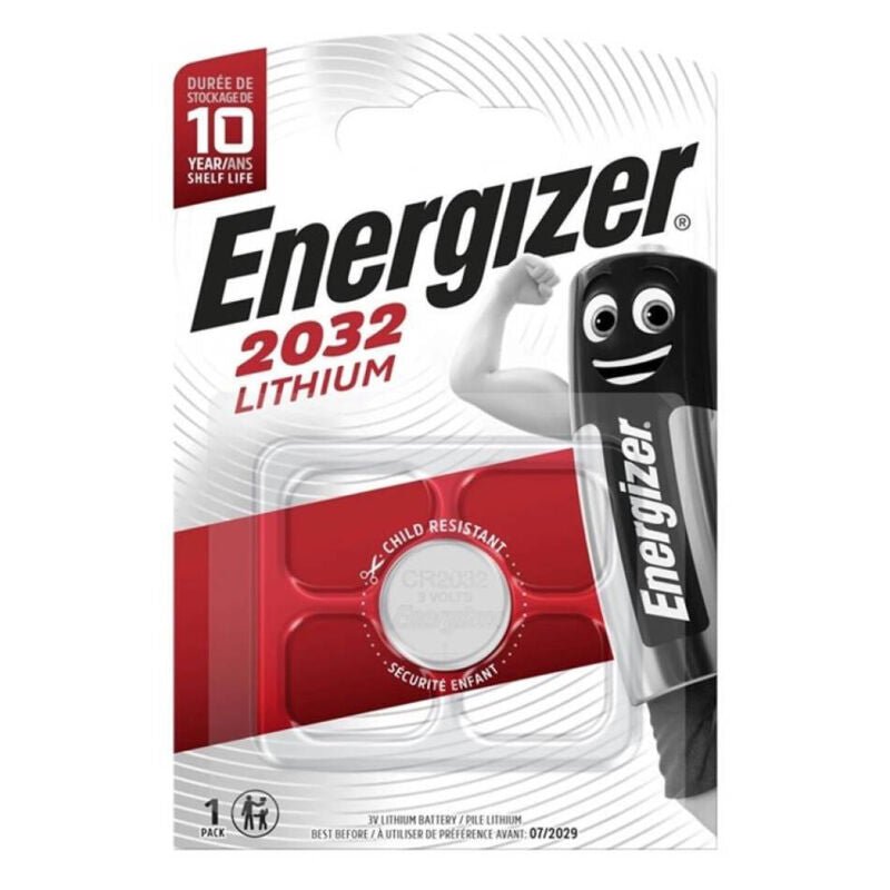 ENERGIZER - BATERIA BOTO DE LÍTIO CR2032 3V 1 UNIDADE - Toys "n" Us