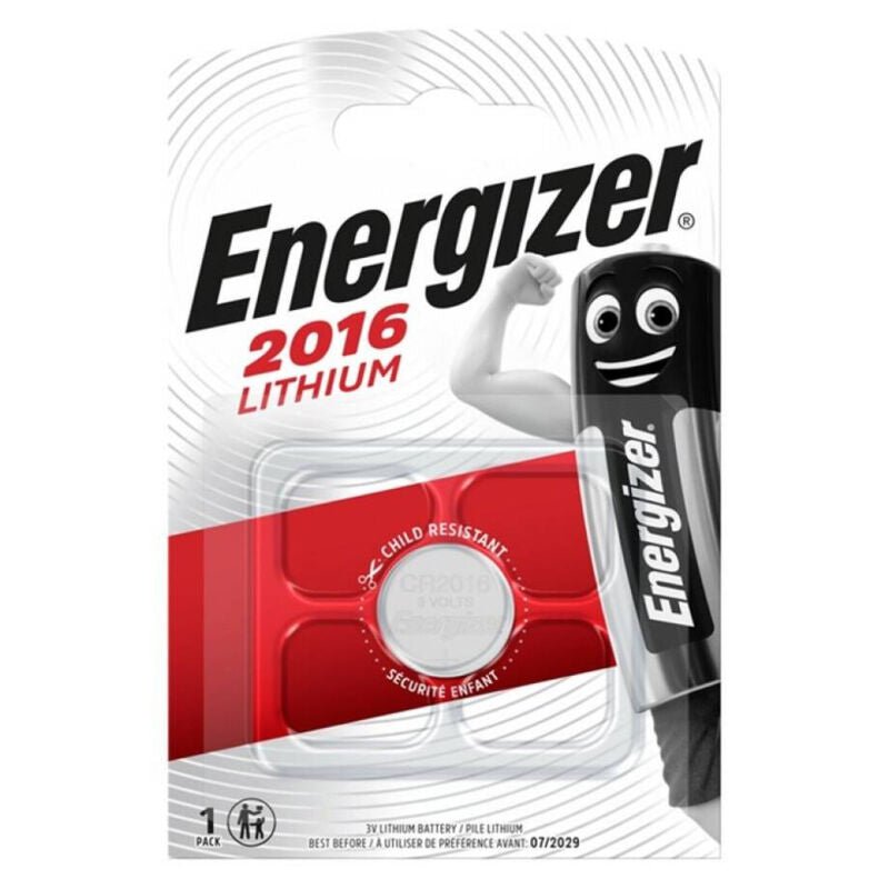 ENERGIZER - BATTERY LITHIUM BUTTON CR2016 3V 1 UNIT - Toys "n" Us