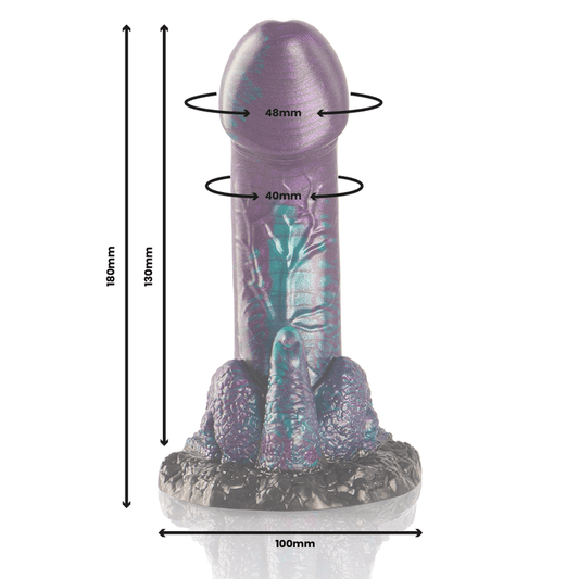 EPIC - BASILISK DILDO DUPLO ESCAMOSO PRAZER TAMANHO PEQUENO - Toys "n" Us