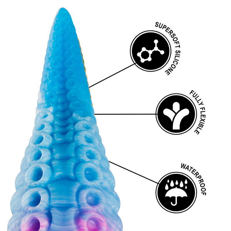EPIC - PHORCYS BLUE TENTACLE DILDO BIG SIZE - Toys "n" Us