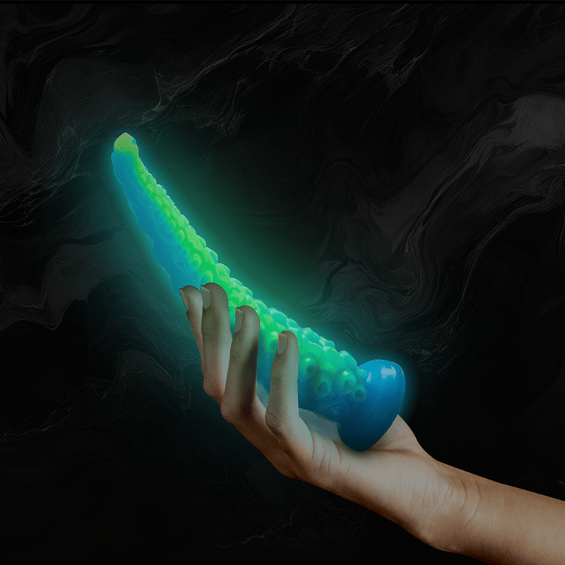 EPIC - SCYLLA FLUORESCENT THIN TENTACLE DILDO SMALL SIZE - Toys "n" Us