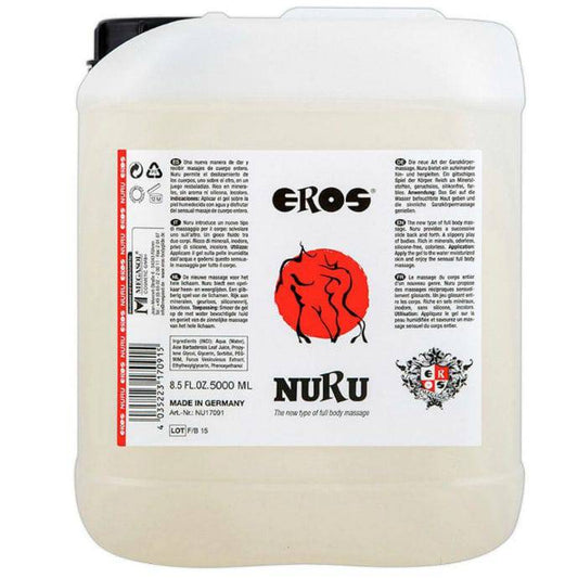 EROS - ÓLEO DE MASSAGEM NURU RICO EM MINERAL 5000 ML - Toys "n" Us